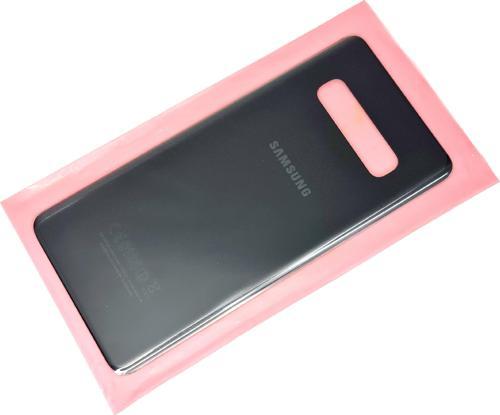 Samsung Galaxy S10 PLUS Arka Pil Batarya Kapağı (CAM) SİYAH
