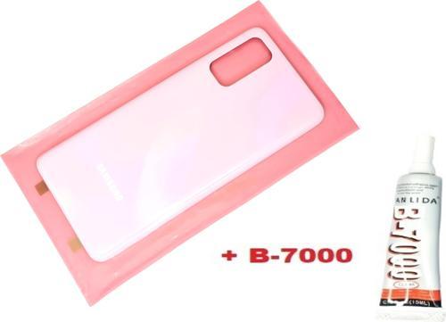 Samsung Galaxy S20 Arka Pil Batarya Kapağı (CAM+B-7000) PEMBE