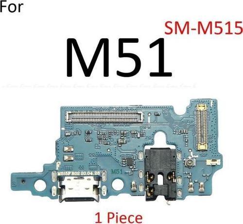 Samsung Galaxy M51 FULL ORJ Şarj Soketi Kulaklık Soketi