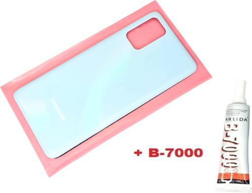 Samsung Galaxy S20 PLUS Arka Pil Batarya Kapağı (CAM+B-7000) MAVİ