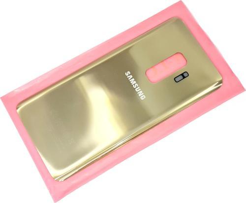 Samsung Galaxy S9 PLUS Arka Pil Batarya Kapağı (CAM) GOLD