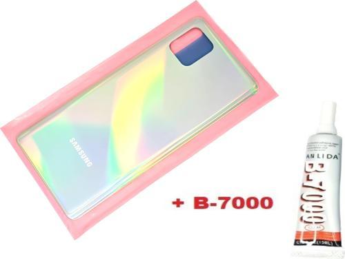 Samsung Galaxy NOTE 10 LİTE Arka Pil Batarya Kapağı (CAM+B-7000) GRİ