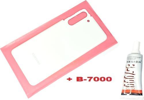 Samsung Galaxy S21 Arka Pil Batarya Kapağı (CAM+B-7000) BEYAZ
