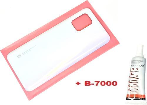 Xiaomi Mi 10 Lite Arka Kapak Pil Kapağı (CAM+B-7000) BEYAZ
