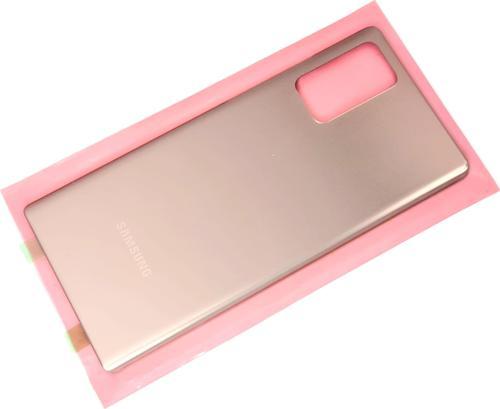 Samsung Galaxy Note 20 Arka Pil Batarya Kapağı (CAM) GOLD