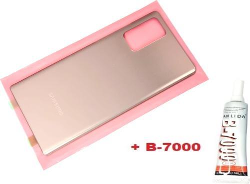 Samsung Galaxy Note 20 Arka Pil Batarya Kapağı (CAM+B-7000) GOLD