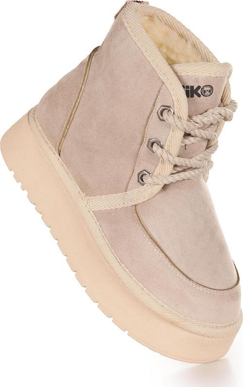  Buck Nubuk Bağcıklı Kız Çocuk Bot Ayakkabı