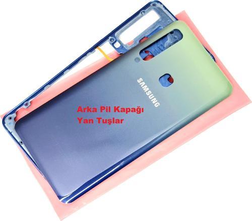 Samsung Galaxy A9 A920 2018 KASA Arka Pil Batarya Kapağı MAVİ