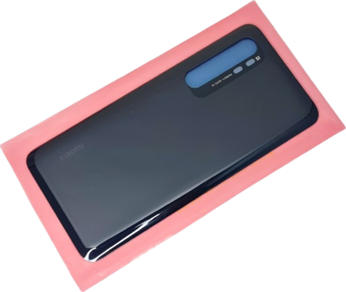 Xiaomi Mi Note 10 Lite Arka Kapak (CAM) SİYAH