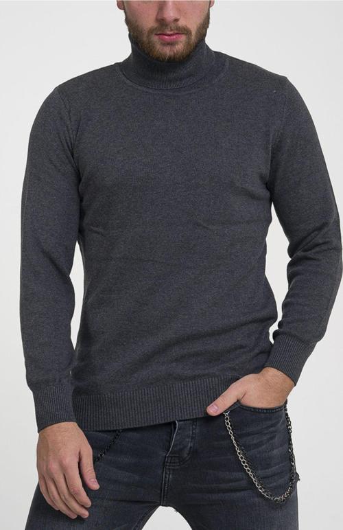 Antra Erkek Pamuklu Balıkçı Yaka Triko Kazak