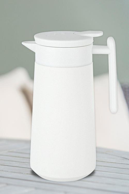 304 Paslanmaz Çelik Çift Katman Kulplu Küçük Çay 850 Ml Termos 860