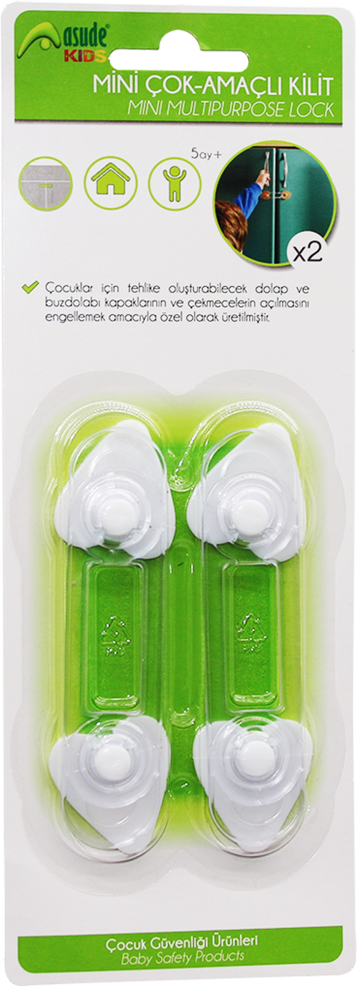 2 PARÇA  MİNİ ÇOK AMAÇLI KİLİT Ç.EMNİYET (5060)