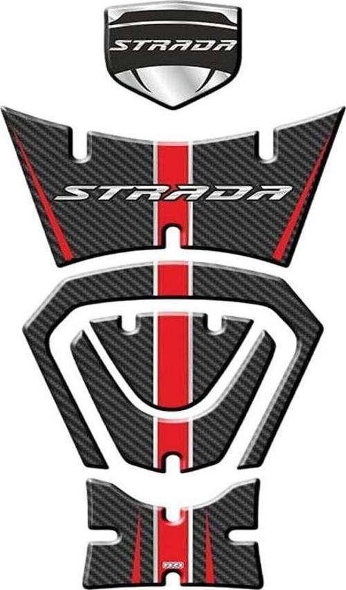 Mondial Strada 125 2022 - 2024 Uyumlu Tank Pad Set 004