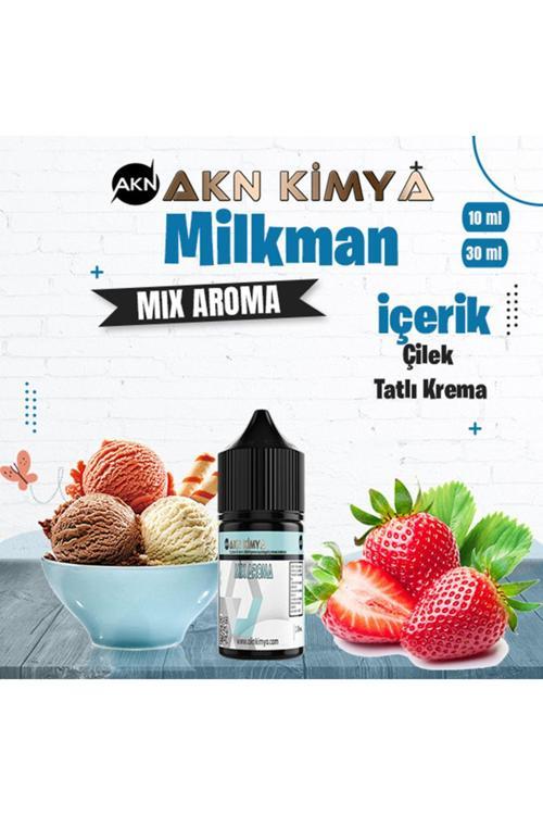 One Hit Wonder Milkman Mix Aroma Çilek Krema Gıda Aroması 10 ml