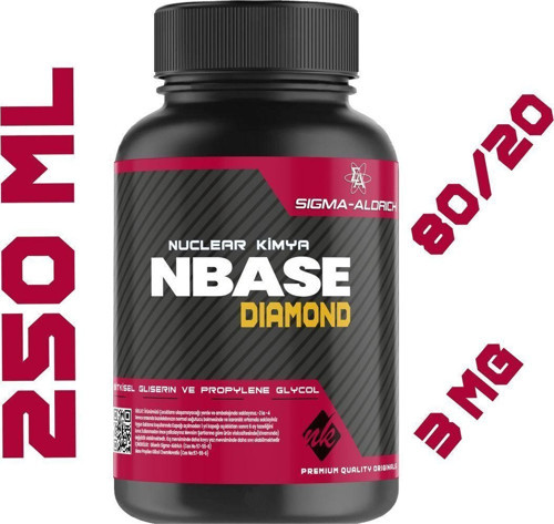 Sigma Aldrich Base 250 ml Vg Pg 80-20 3 Mg/ml Bitkisel Gliserin Base E422