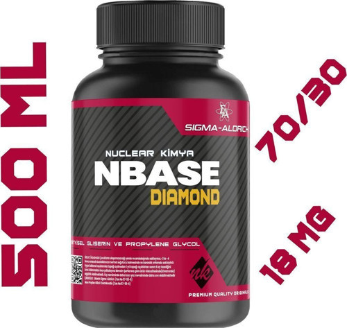Sigma Aldrich Base 500 ml Vg Pg 70-30 18 Mg/ml Bitkisel Gliserin Base E422