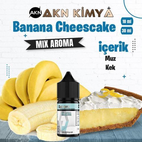 Banana Cheescake Mix Aroma Muz Kek Gıda Aroması 10 ml