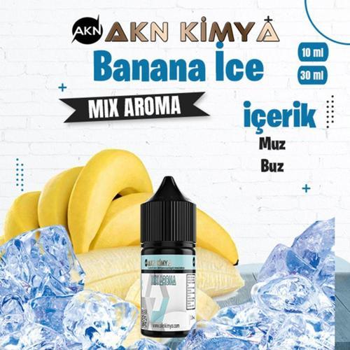 Banana İced Mix Aroma Muz Buz Gıda Aroması 10 ml