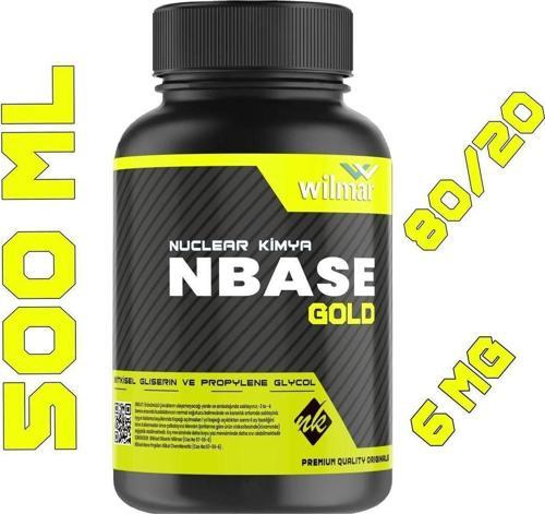 Gold Base 500 ml Vg Pg 80-20 6 Mg/ml Bitkisel Gliserin Base E422