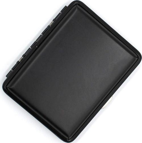 Metal Mat Siyah Sigara Tabakası