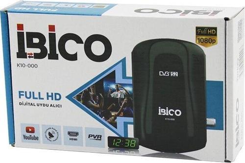 FULL HD DİJİTAL UYDU ALICISI HDMI - AV - Rs232 WİFİ - YOUTUBE 1080P OTOMATİK KANAL GÜNCELLEME K10-000 (5060)