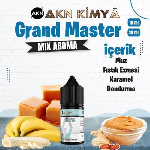 Grand Master Five Pawns Mix Aroma Muz Fıstık Ezmesi Karamel Gıda Aroması 10 ml