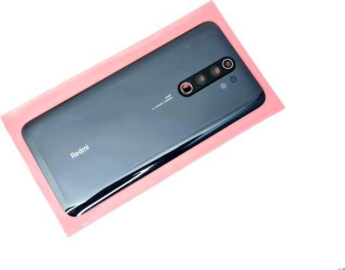 Xiaomi Redmi Note 8 PRO Arka Kapak Batarya Kapağı (Cam Kamera Camı) Siyah