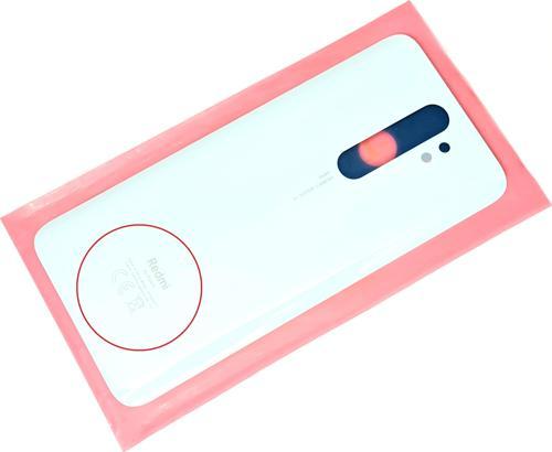 Xiaomi Redmi Note 8 PRO Arka Pil Batarya Kapağı (C.C Logolu CAM) BEYAZ