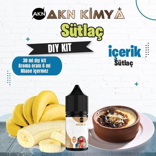 Sütlaç Dıy Kit Gıda Aroması %20 Oranda Aroma İçerir (Hazır Değildir )