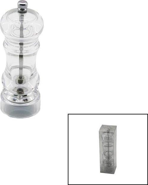 KÜÇÜK   ŞEFFAF MİKA KRİSTAL PLASTİK  BAHARAT ÖĞÜTÜCÜ (5060)