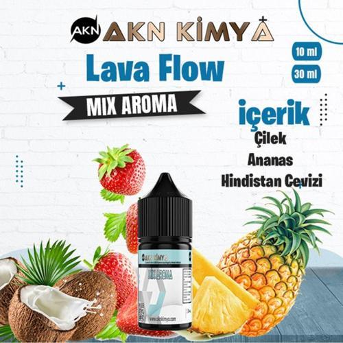 Lava Flow Naked Mix Aroma Çilek Ananas Hindistan Cevizi Gıda Aroması 10 ml