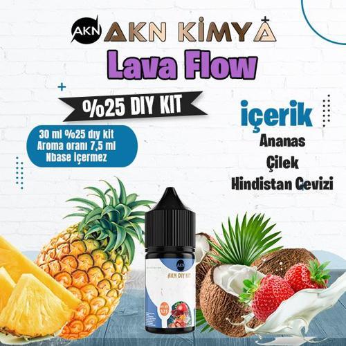 Lava Flow Naked Yoğun Dıy Kit Çilek Ananas Hindistan Cevizi Gıda Aroması %25 Oranda Aroma İçerir (Hazır Değildir )