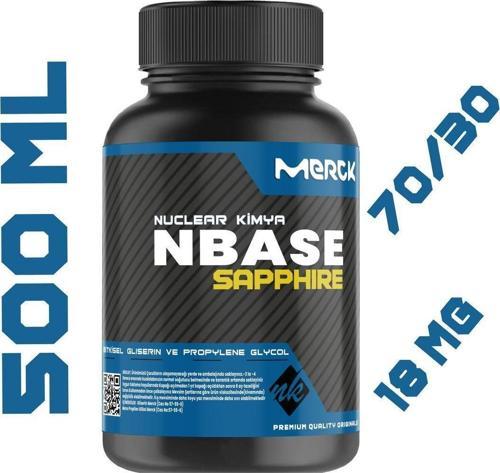 Sapphire 3M Base 500 ml Vg Pg 70-30 18 Mg/ml Bitkisel Gliserin Base E422