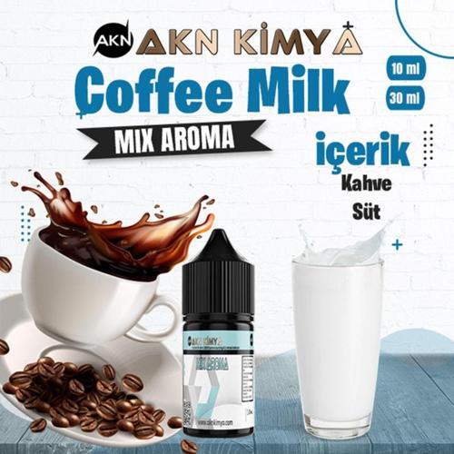 Coffee Milk Mix Aroma Kahve Süt Gıda Aroması 10 ml
