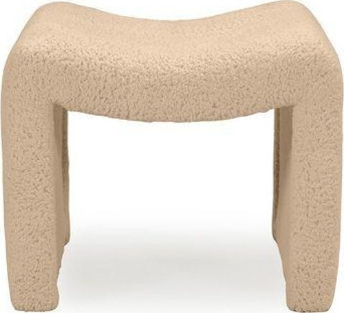 Tokyo Peluş Oval Puf