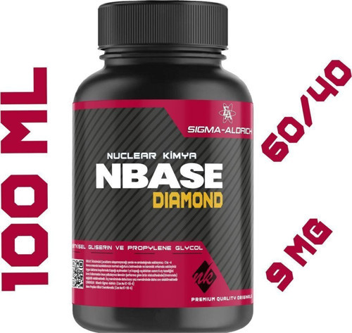 Sigma Aldrich Base 100 ml Vg Pg 60-40 9 Mg/ml Bitkisel Gliserin Base E422