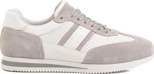 Gri Hakiki Deri Erkek Sneaker 4Y1546-7811 M