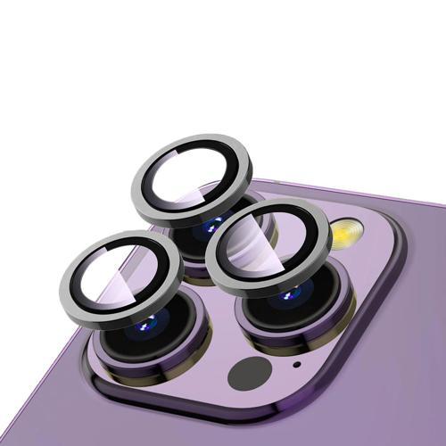 Apple iPhone 15 Pro Max Kamera Koruyucu Safir Cam Metal A Kalite İnce Slim CL12