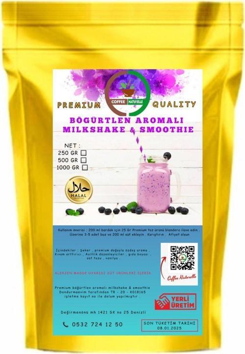 Böğürtlen Aromalı Milkshake & Smoothie 1 Kg