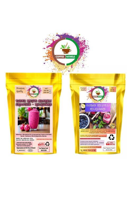 Ejder Meyveli Ve Orman Meyveli Milkshake & Smoothie 250 Gr X 2