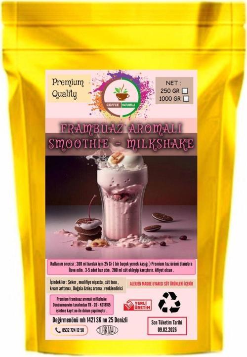 Frambuaz Aromalı Milkshake & Smoothie - 1 Kg