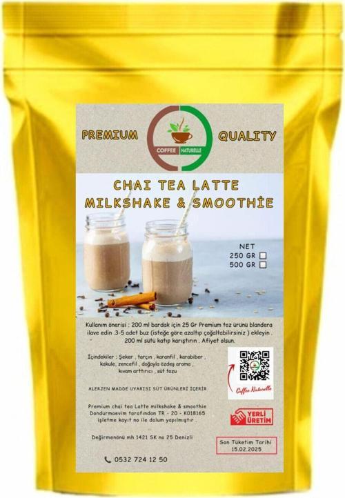Ice Chai Tea Latte Smoothie & Milkshake - Premium - 250 Gr