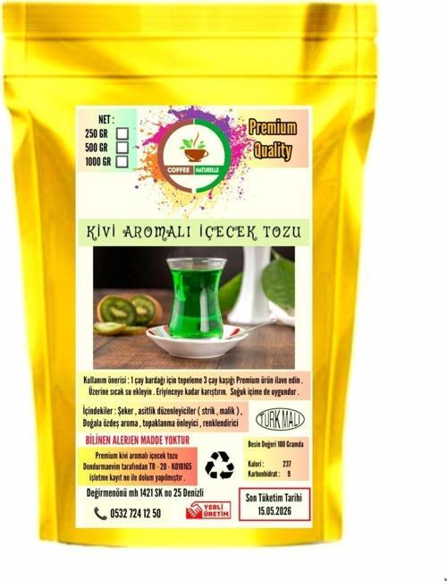 Kivi Aromalı Içecek Tozu Oralet - 1 Kg -1000 Gr "Premıum"