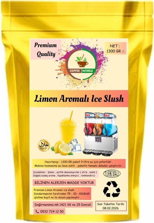 Limon Aromalı Ice Slush - Karlama - Buzlaş - 1300 Gr - Premium Quality