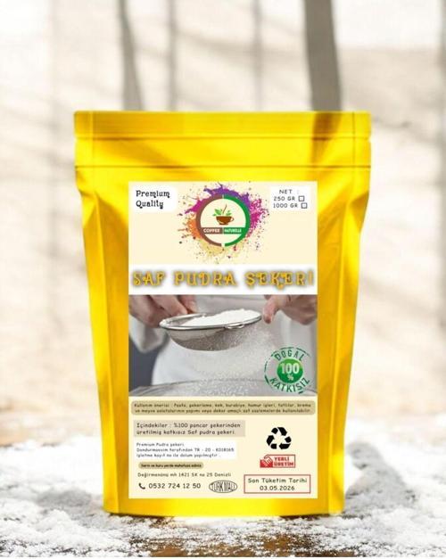 Pudra Şekeri Saf Katkısız - 1000 Gr - 1 Kg