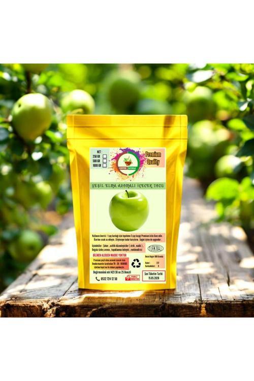 Yeşil Elma Aromalı İçecek Tozu - Oralet - 1 Kg
