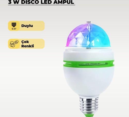 3W Disco Led Ampul