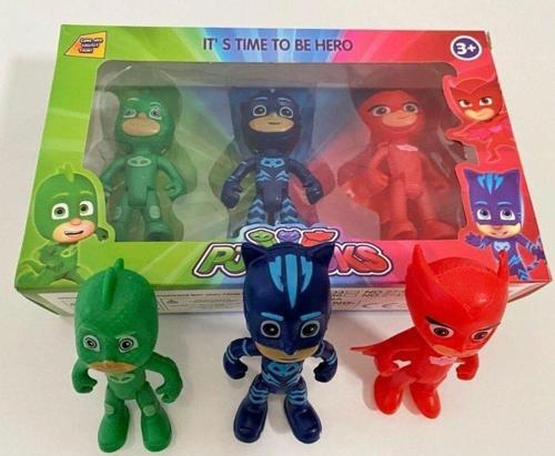 Pj Masks Kutulu 3'Lü Figür Oyuncak