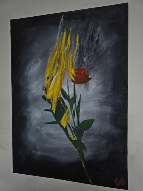 Ert Sanat Atolyesi El Yapımı İmzalı Tablo Özel Tasarım Tuval Tablo