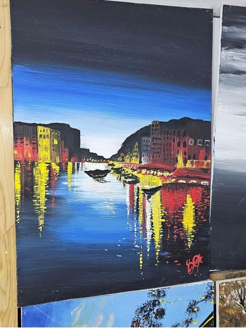 Ert Sanat Atolyesi El Yapımı İmzalı Tablo Özel Tasarım Tuval Tablo